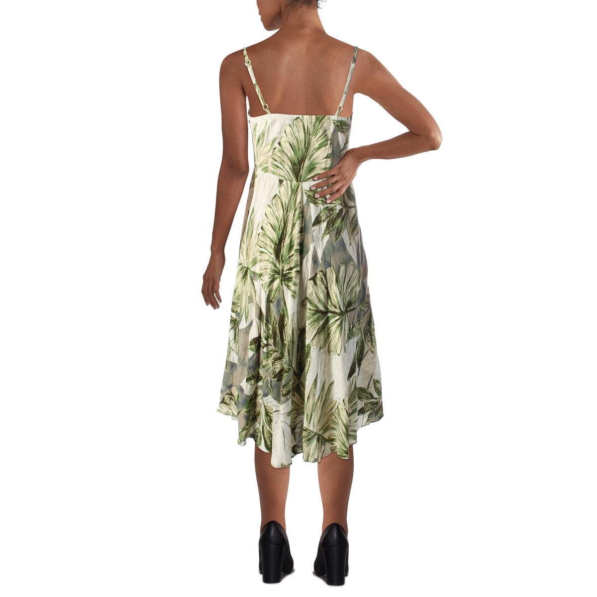 Jams World Womens Green Printed Sleeveless Daytime Casual Dress XS BHFO 5992 eBay
