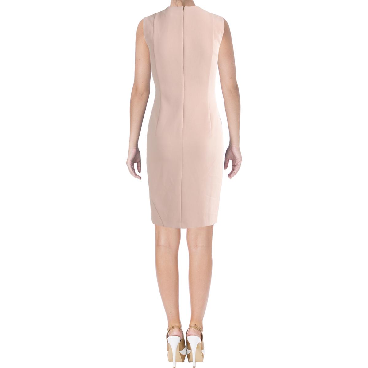 BOSS Hugo Boss Womens Demisana Pink Sleeveless Wear to Work Dress 6 ...