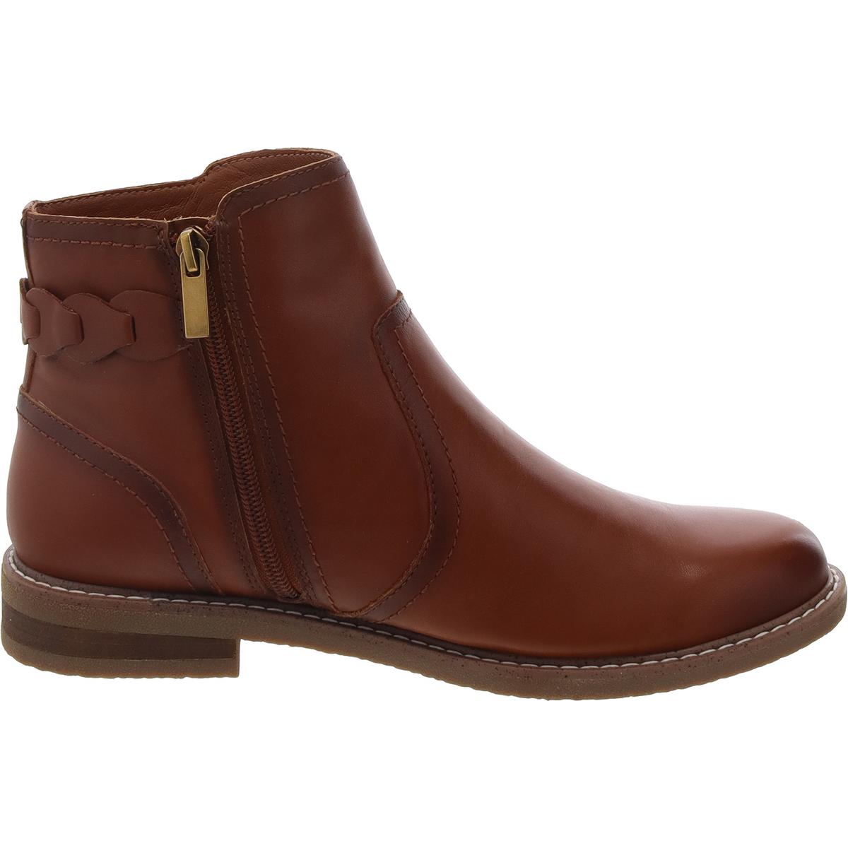 Earth Womens Leather Side Zip Ankle Booties Shoes BHFO 5729 - Bild 5 von 5