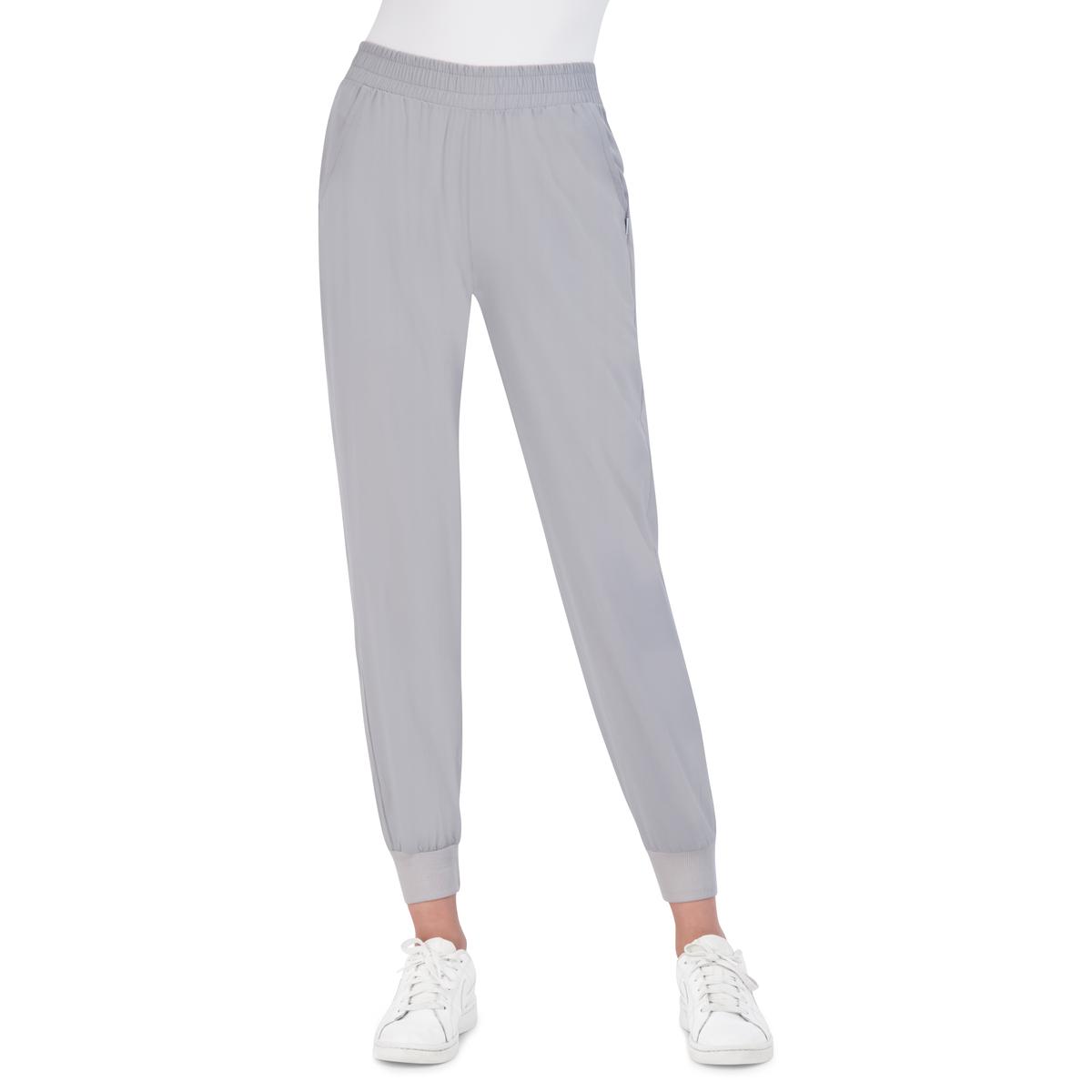 nicole miller linen jogger pants