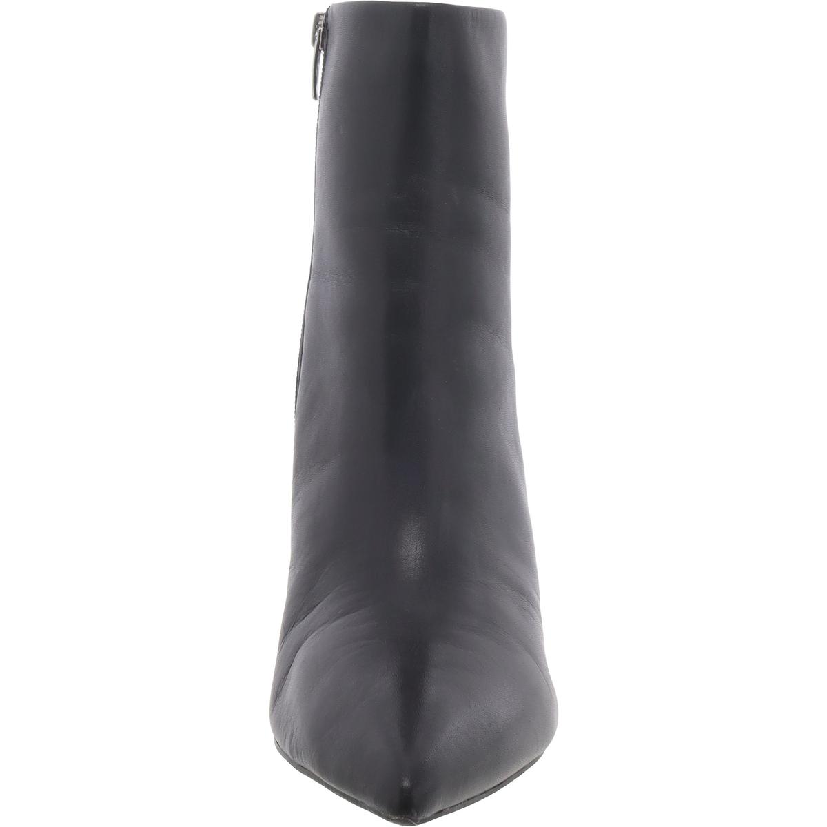 Marc Fisher Womens Gritana Leather Block Heel Ankle Boots Shoes BHFO 9478 - Picture 6 of 6