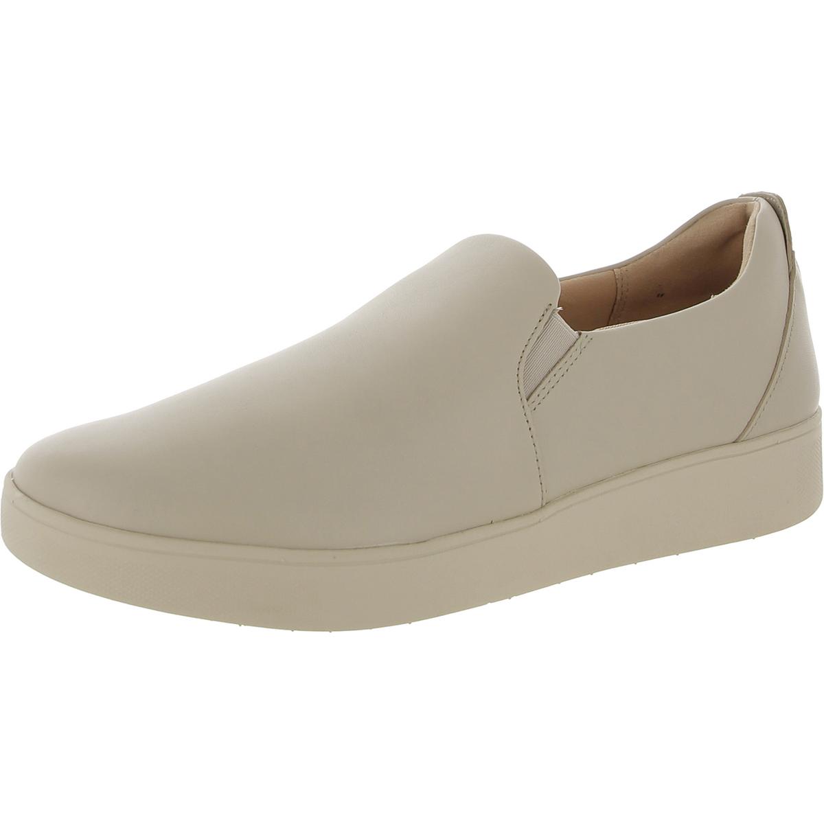Женские раллийные кожаные кроссовки-слипоны Fitflop, обувь для скейтбординга, кроссовки BHFO 7456