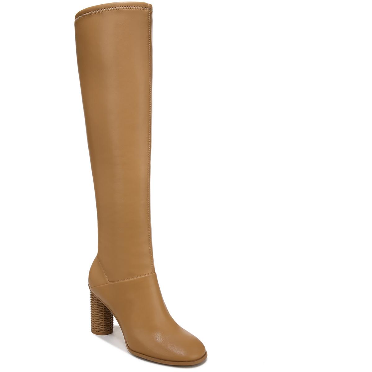 Женские сапоги до колена Franco Sarto Cindy Tan среднего размера (B,M) BHFO 5814
