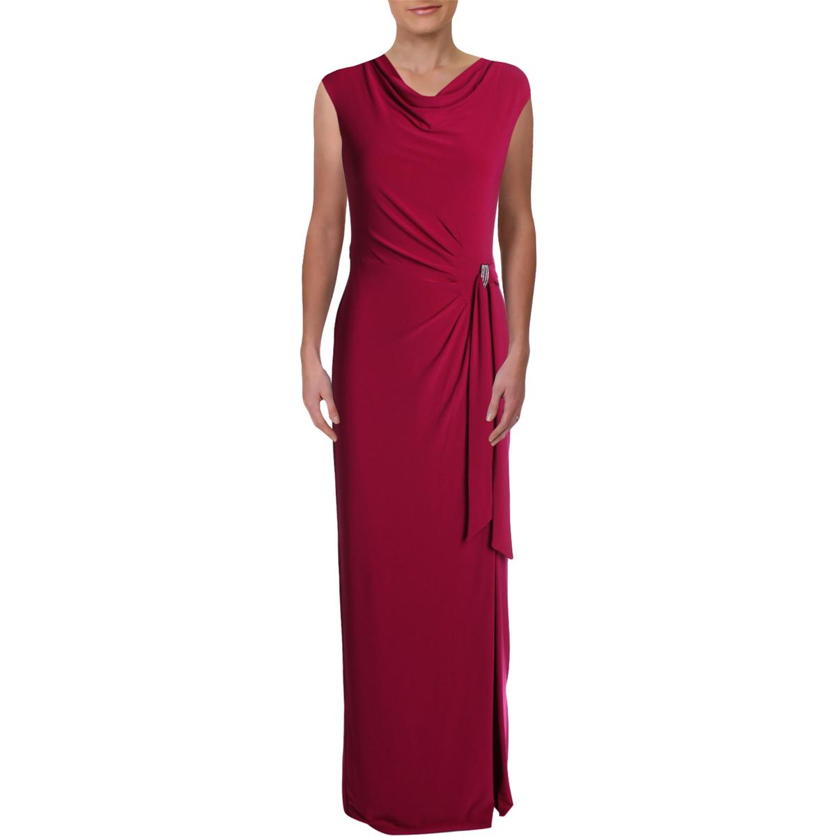 wrap evening gown