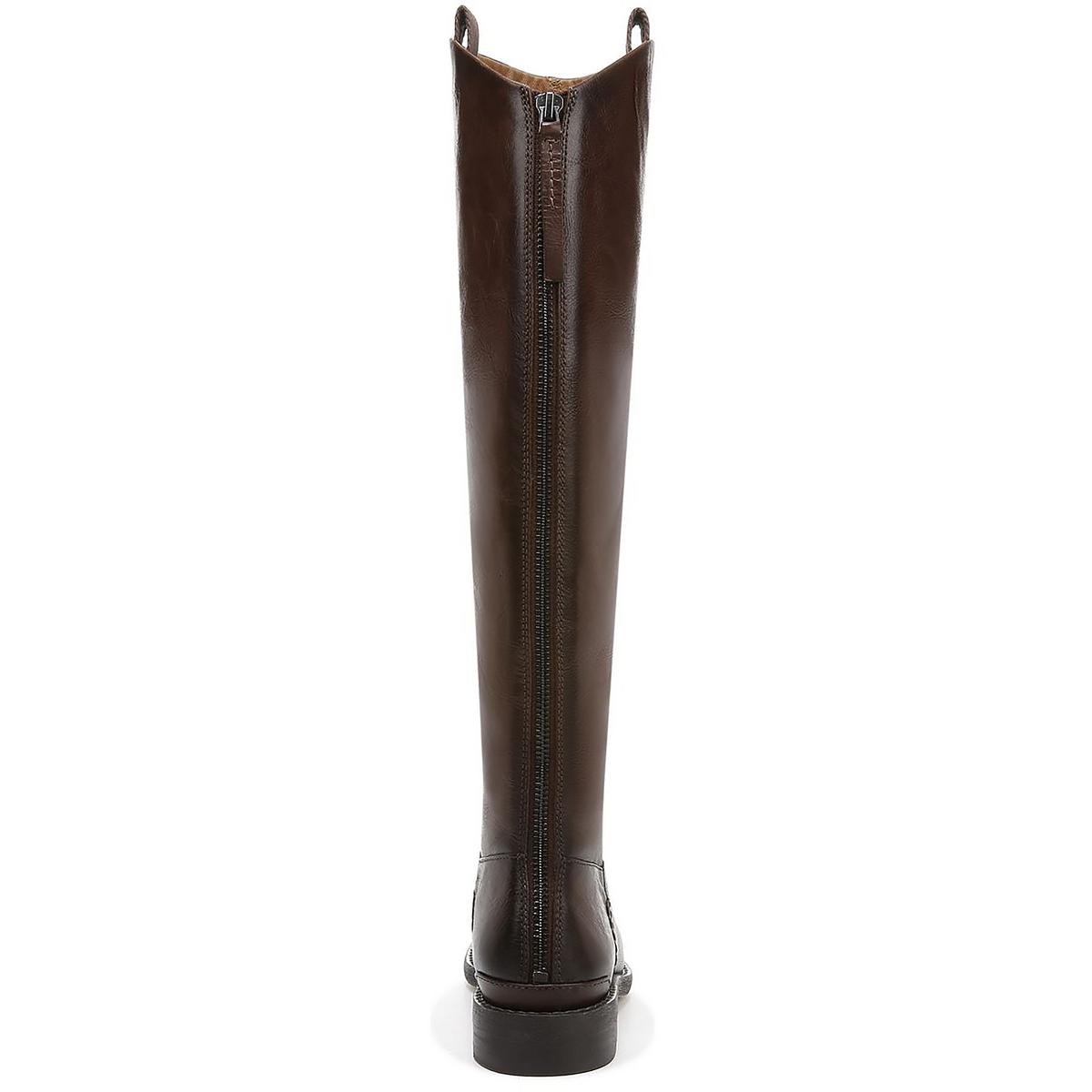 Franco Sarto Womens Meyer Leather Wide Calf Tall Knee-High Boots Shoes BHFO 9098 - Picture 7 of 8