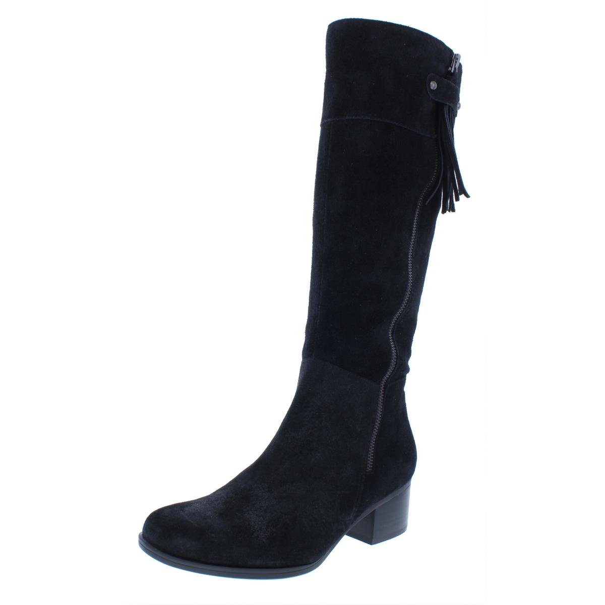 Naturalizer Para Mujer Demi Negro Zapatos botas De Montar medio 7.5 (B, M) BHFO 4366 Naturalizer Para Mujer Demi Negro Zapatos botas De Montar medio 7.5 (B, M) BHFO 4366
