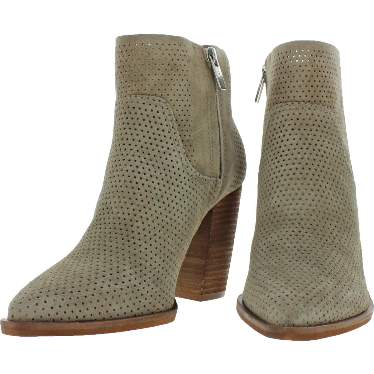 vince camuto women's grasem stacked heel booties