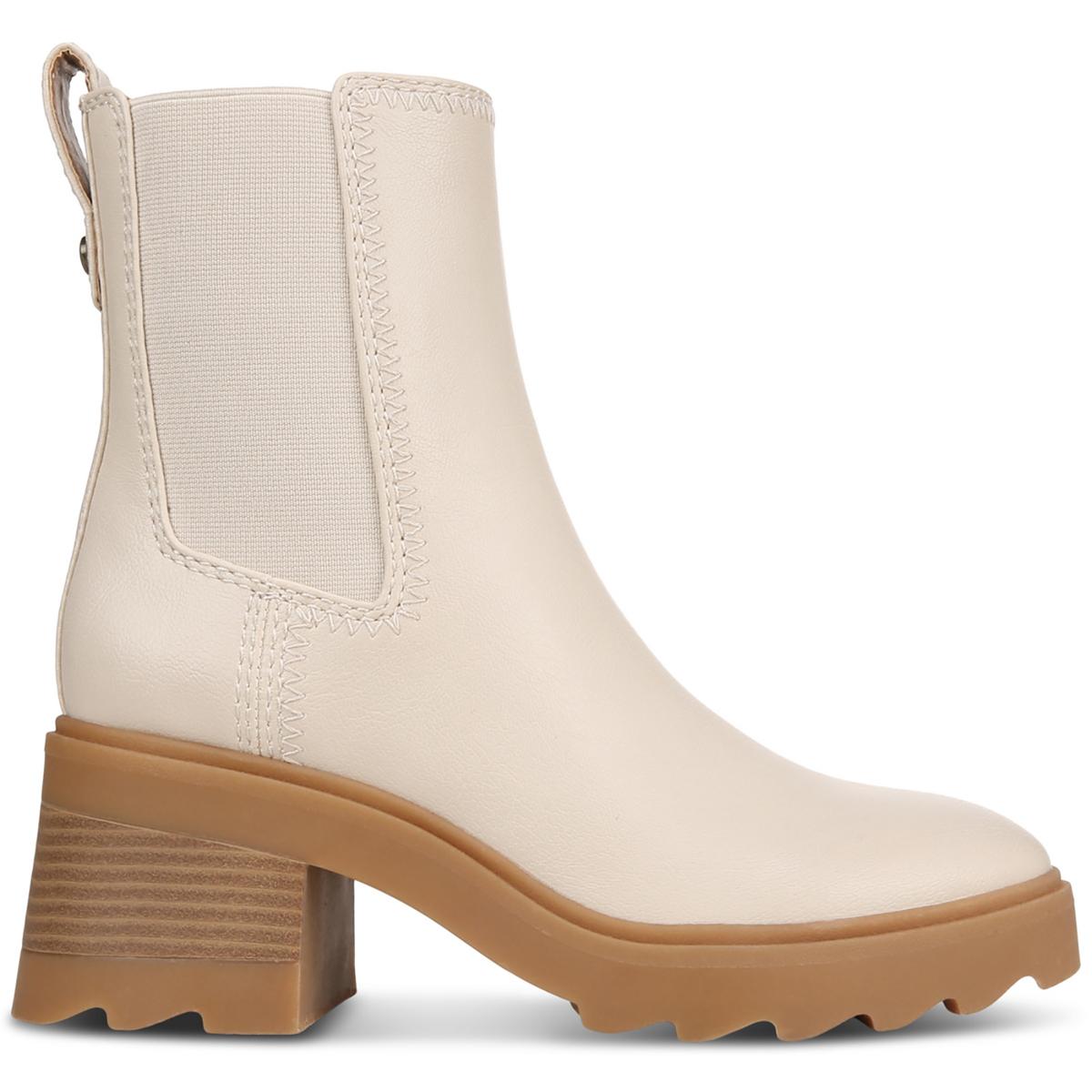 Zodiac Womens Teresa Faux Leather Chelsea Booties Shoes BHFO 3356 - Picture 5 of 9