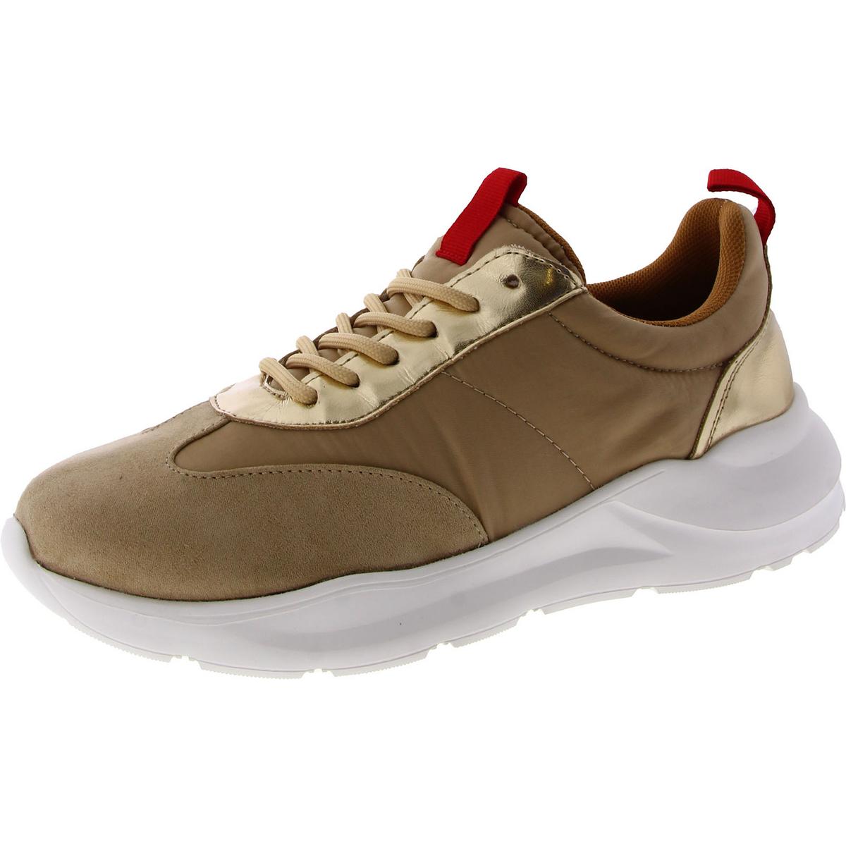 Городские спортивные женские коричневые повседневные и модные кроссовки 9 Medium (B, M) BHFO 5700