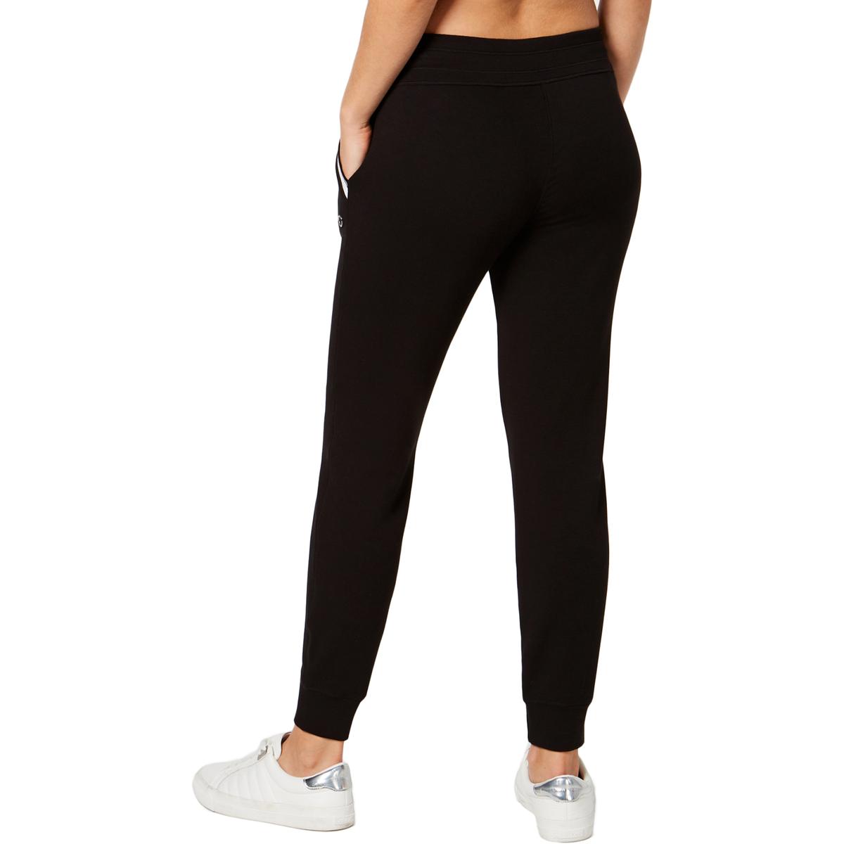 womens black calvin klein joggers