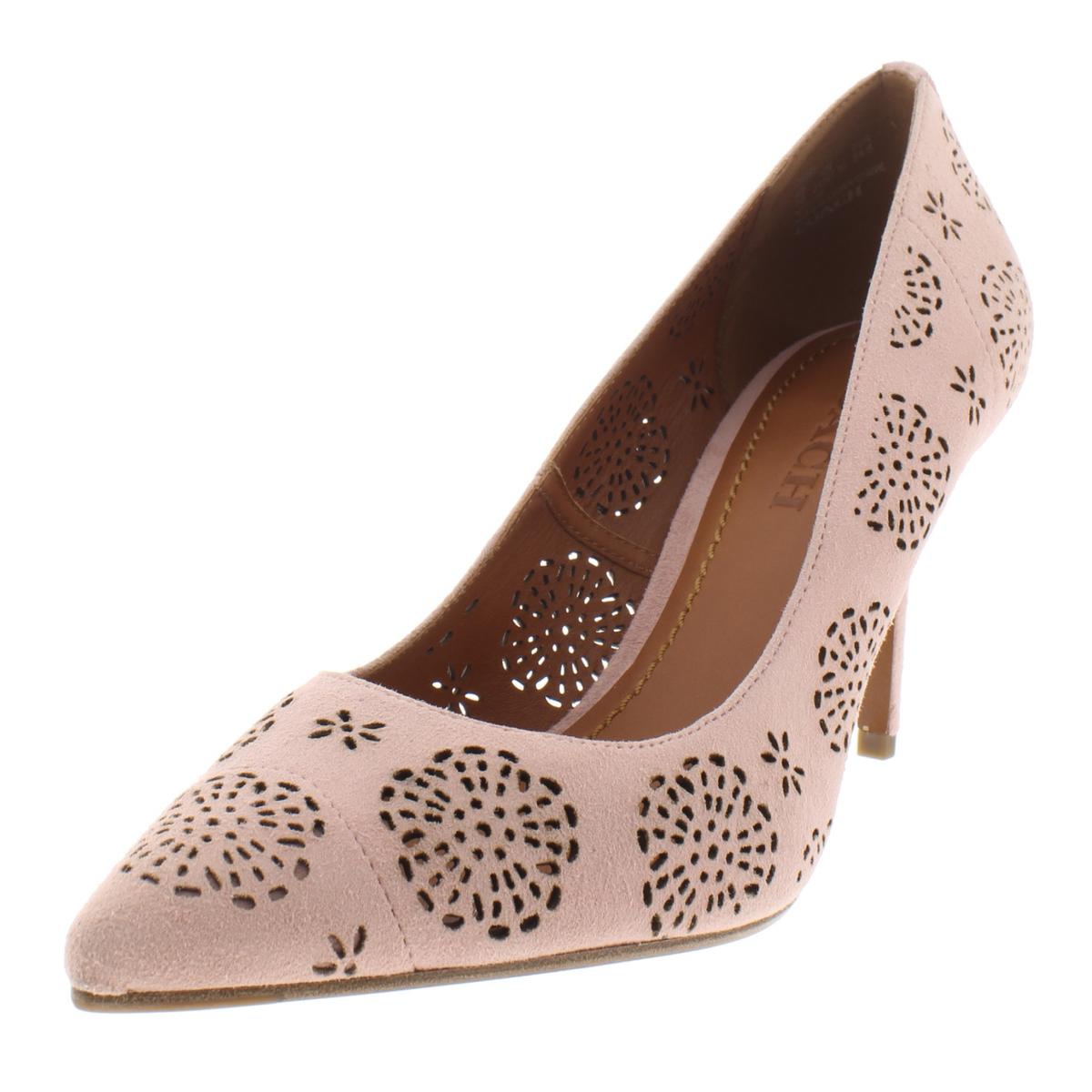 coach waverly pump pink