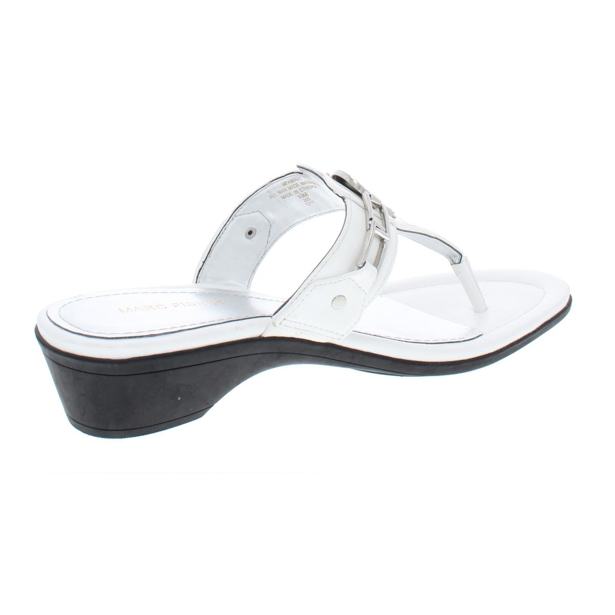 white thong sandals women's shoes