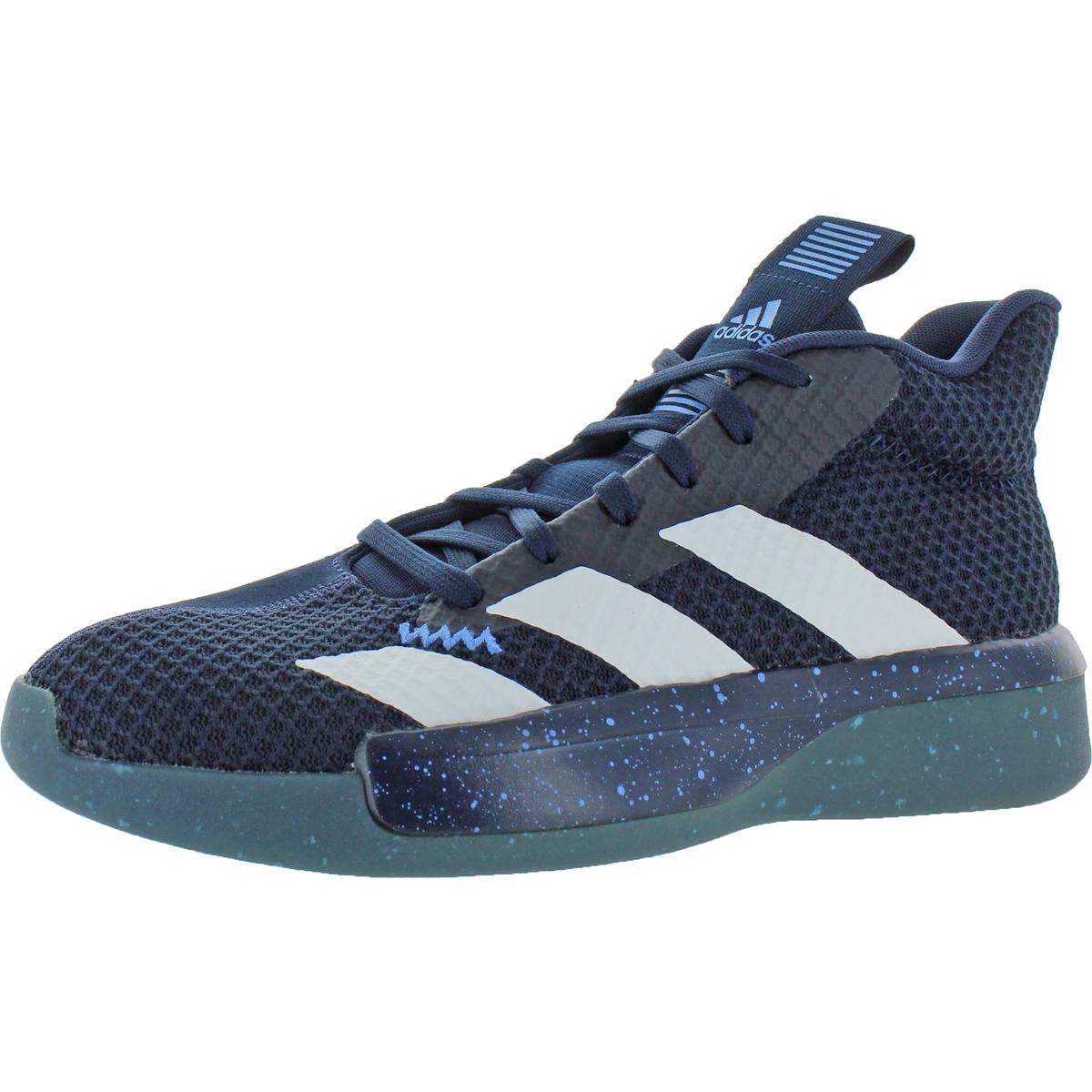 Adidas Mens Pro Next 2019 Blue Basketball Shoes Sneakers 9