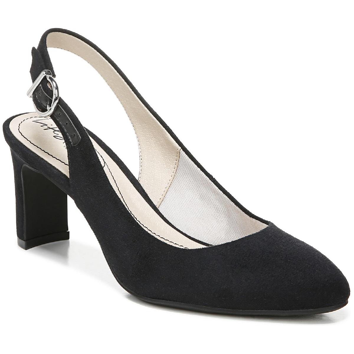 LifeStride Womens Gigi Sling Cushioned Footbed Dress Heels Shoes BHFO 0224 - Picture 4 of 7