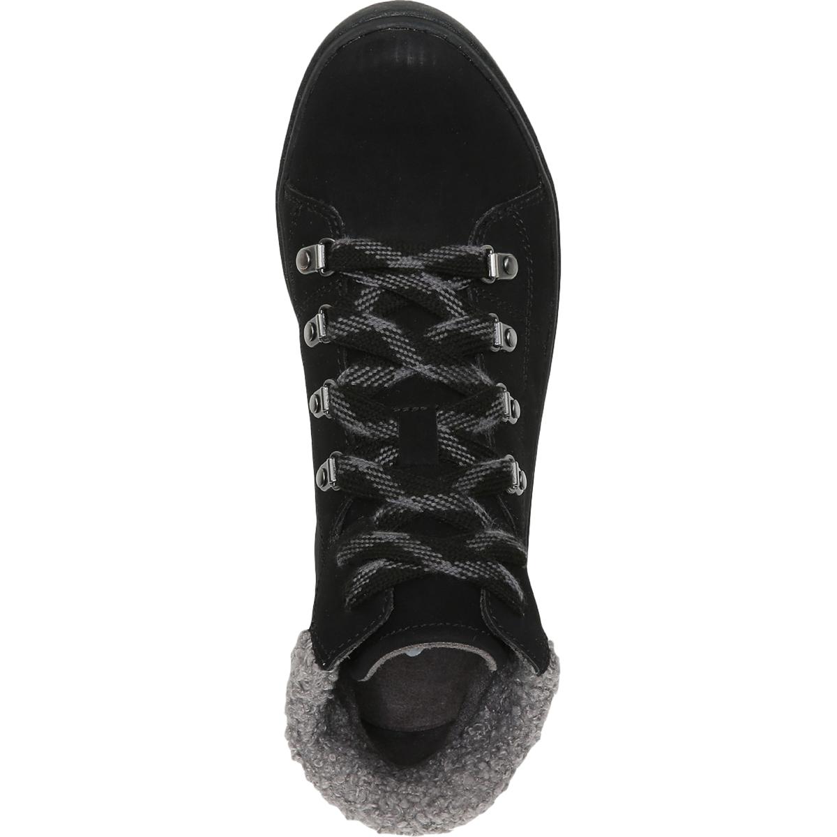 Dr. Scholl's Weekend Women's Faux Fur Trim Lace-Up Sneaker Booties
