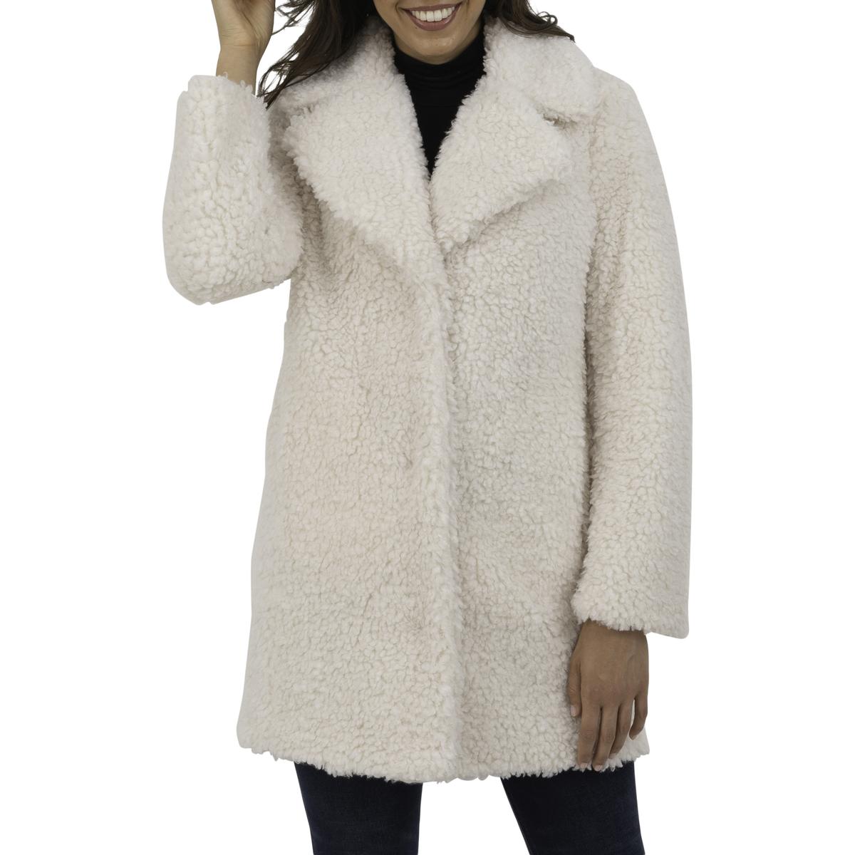 teddy coat mid length