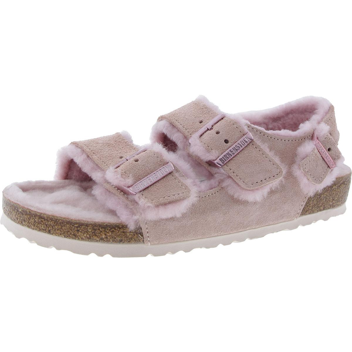 Женские босоножки Birkenstock 1027298 Розовые кожаные босоножки на ремешках 40 BHFO 6958