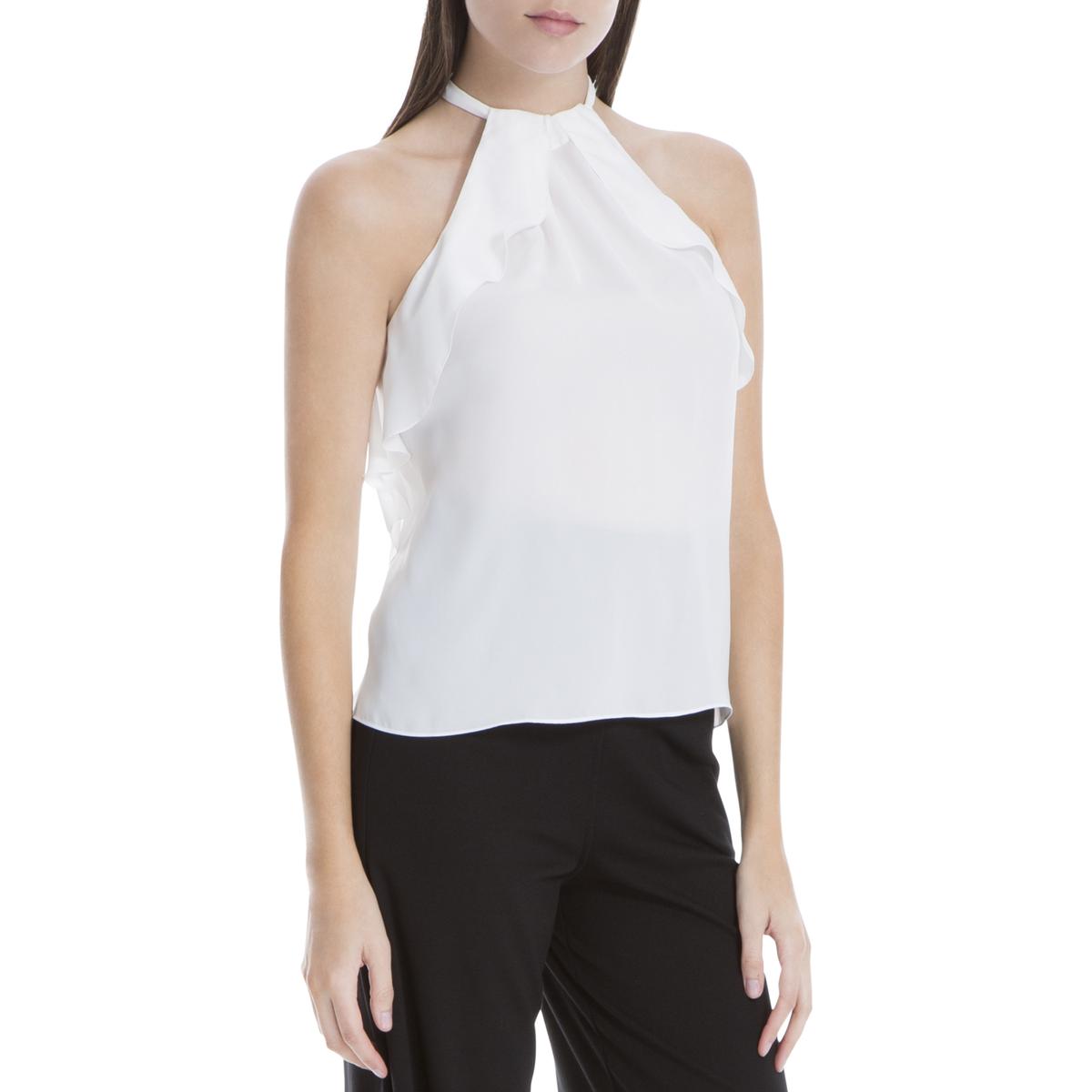 sleeveless halter neck top