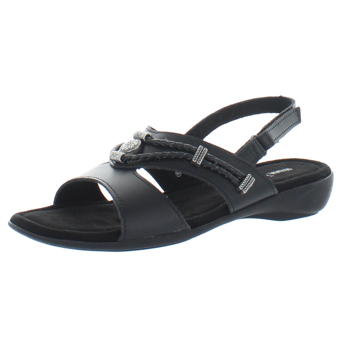 minnetonka black sandals