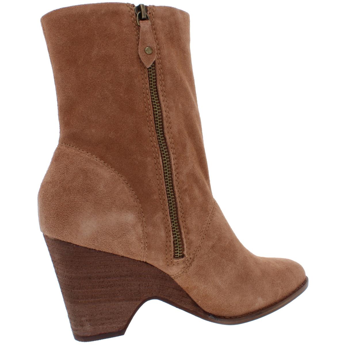 western suede booties
