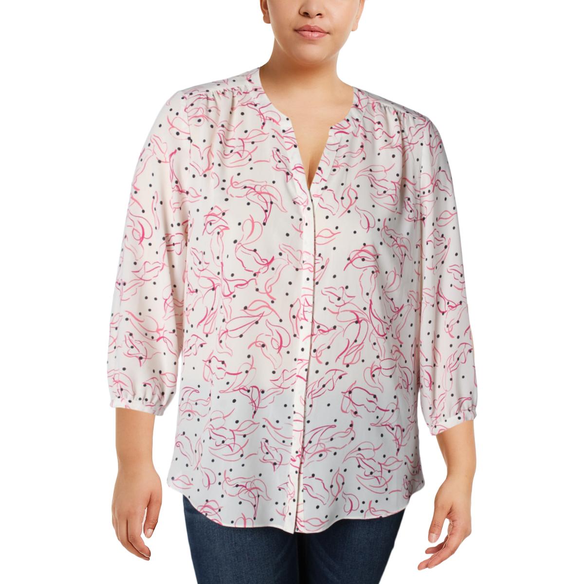 pintuck chiffon blouse