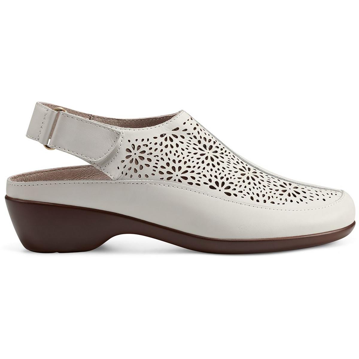 Easy Spirit Womens Dawn Leather Laser Cut Sandals Shoes Shoes BHFO 2885 - Picture 14 of 26
