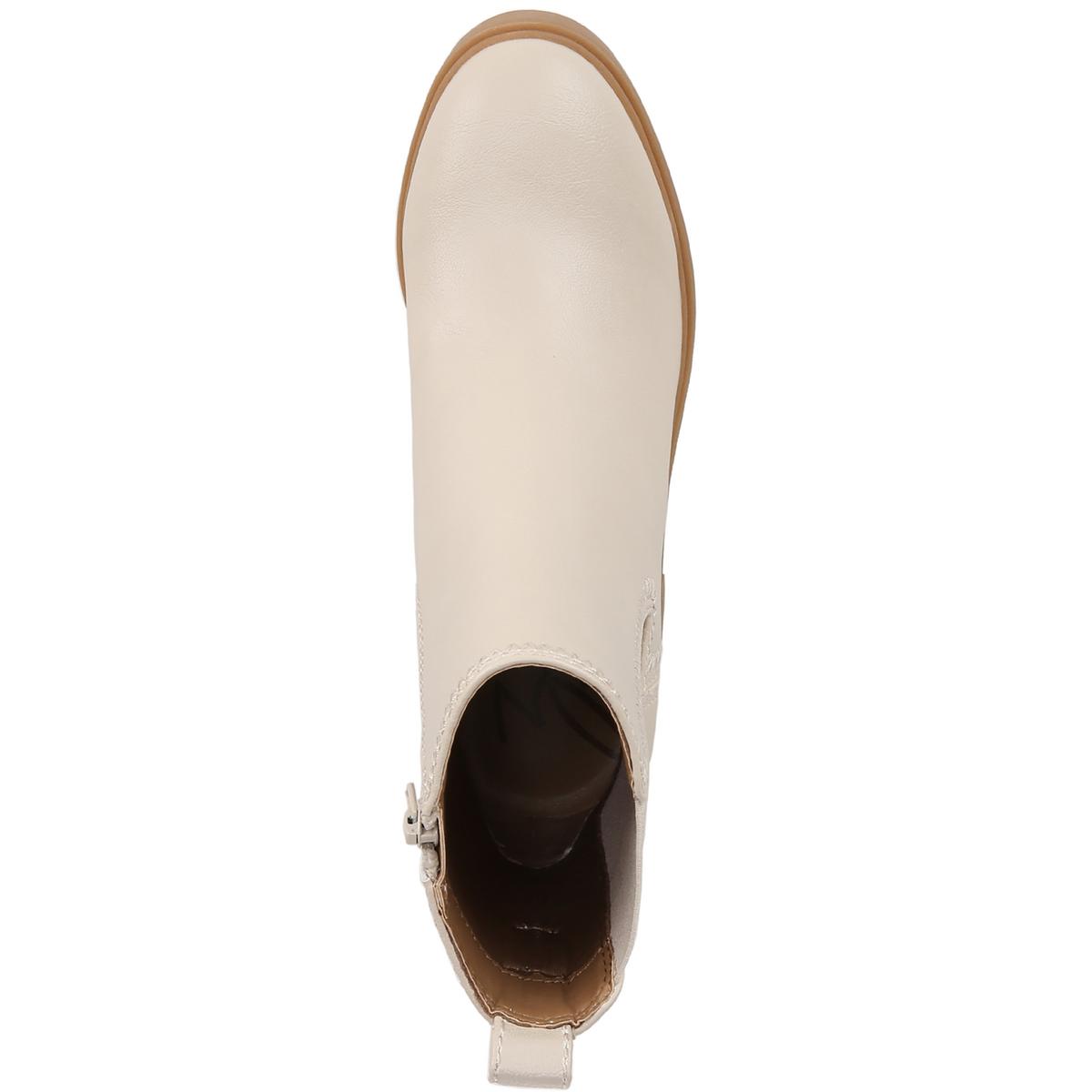 Zodiac Womens Teresa Faux Leather Chelsea Booties Shoes BHFO 3356 - Picture 6 of 9
