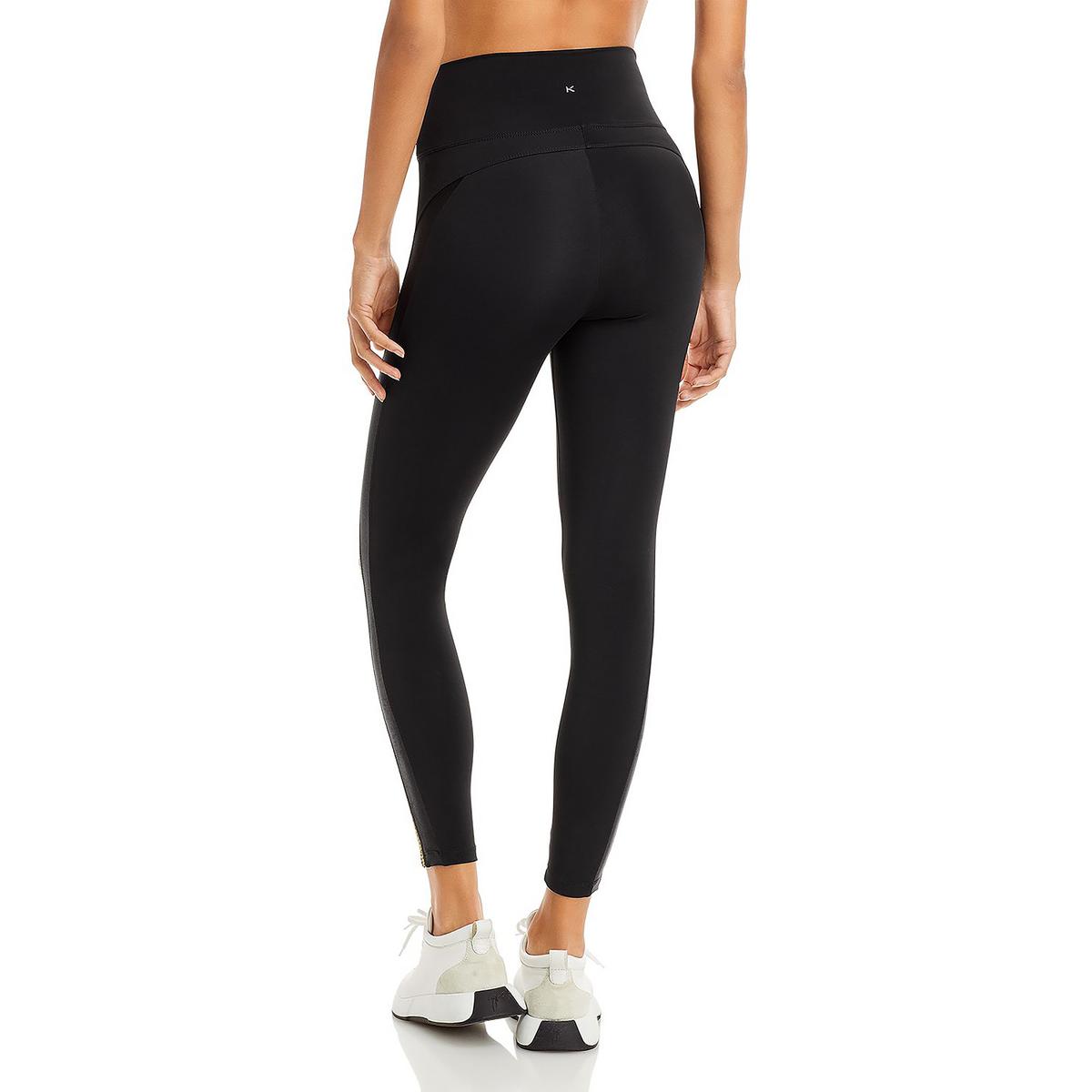 Koral Activewear Womens Knit High Rise Fitness Athletic Leggings BHFO 4207