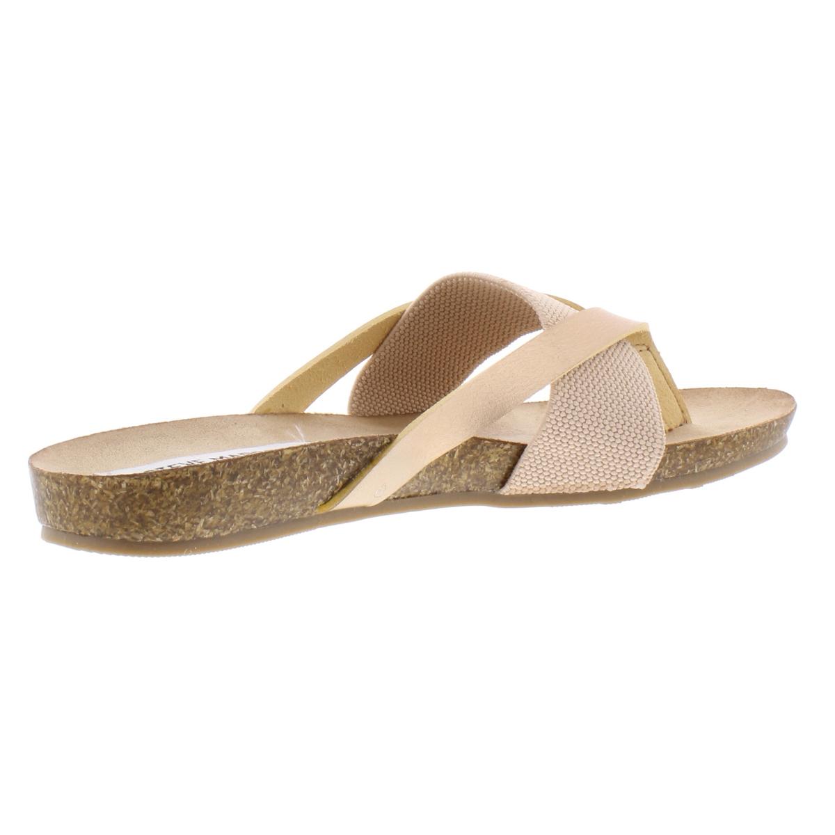 Steve Madden Womens Mariisa Banded Thong Slide Footbed Sandals Shoes BHFO 9019 | eBay