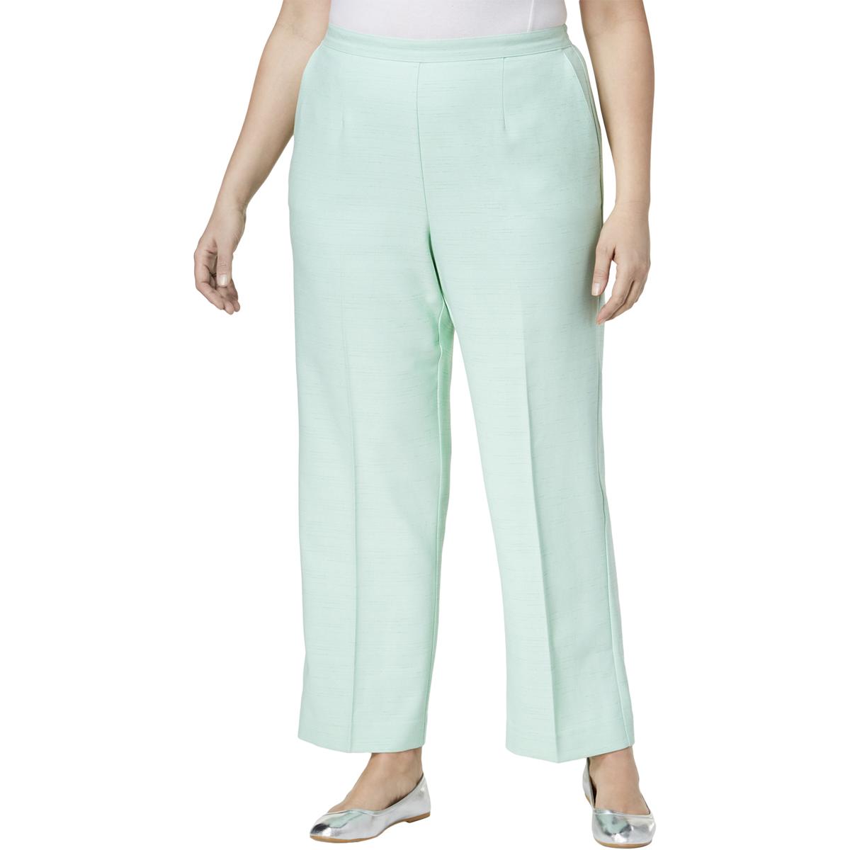 alfred dunner green pants