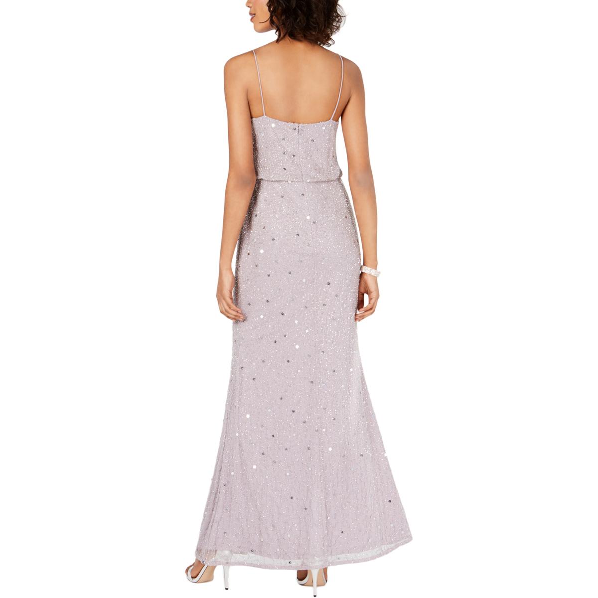 blouson evening gown