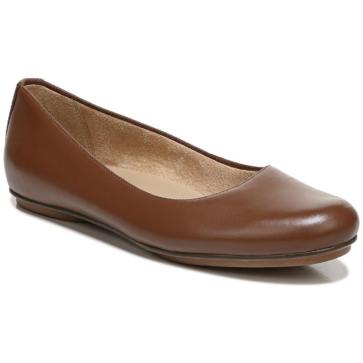 Naturalizer Womens Maxwell Brown Ballet Flats Shoes 9 Wide (C,D,W) BHFO ...