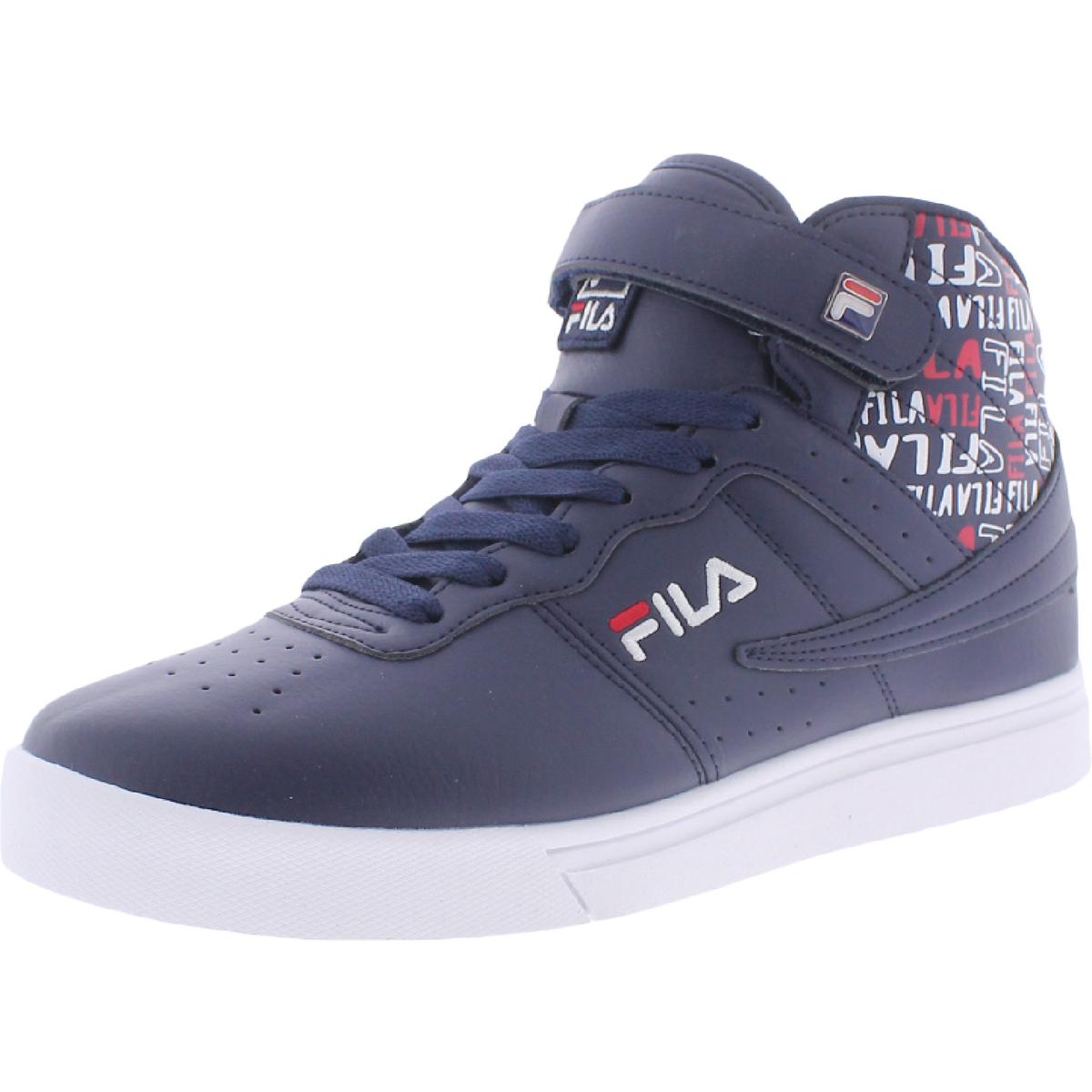 Fila Vulc 13 Print Reveal Mens Faux Leather High Top Casual and Fashion ...