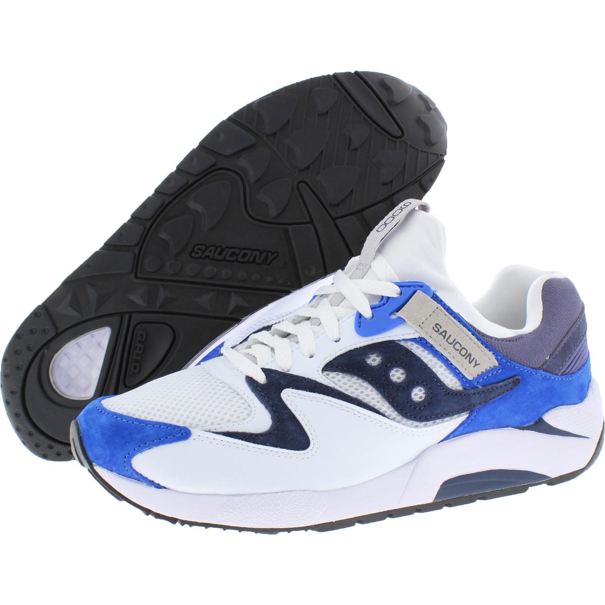 Saucony Mens Grid 9000 Mesh Fashion Trainers Running Shoes Sneakers ...