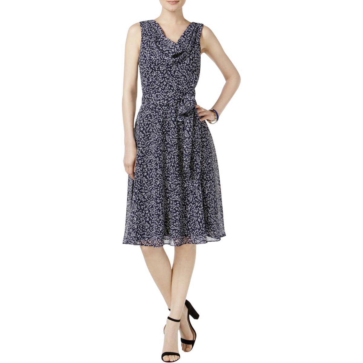 Jessica Howard Womens Navy Special Occasion Party Dress Juniors 16 BHFO ...