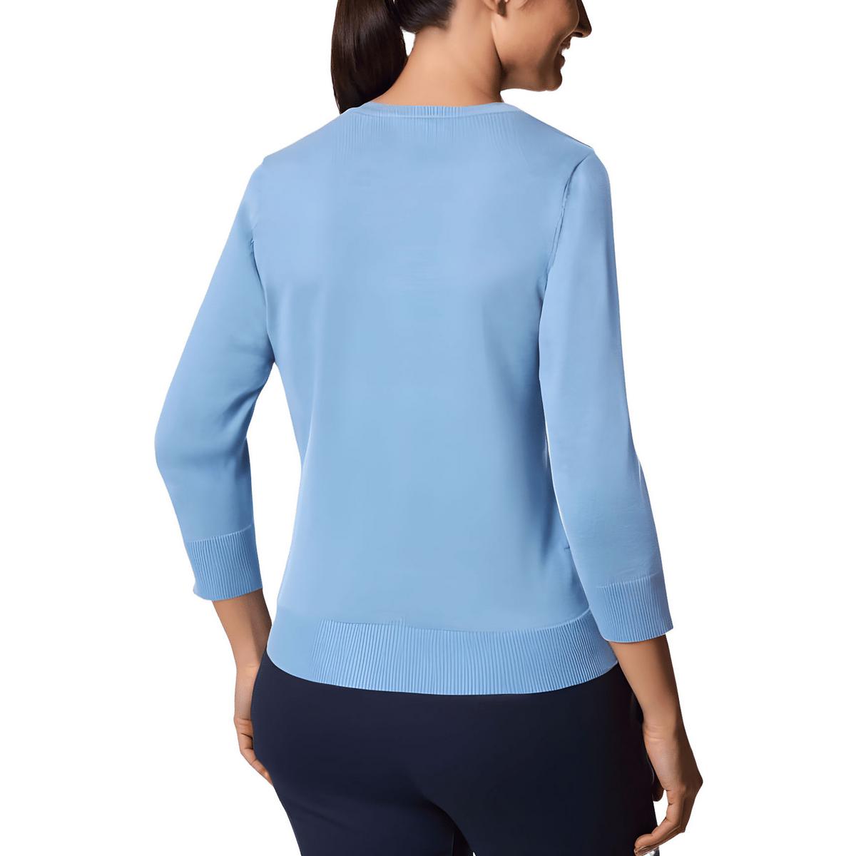 Melissa Paige Womens Striped Knit Cardigan Sweater BHFO 8576 - Picture 7 of 7