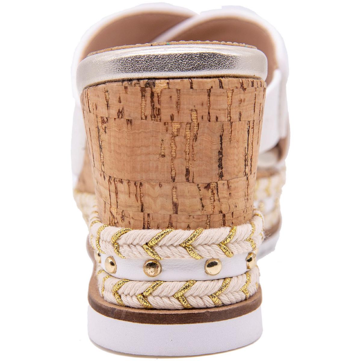 BCBGeneration Womens Habiana Snake Print Wedge Sandals Shoes BHFO 0219