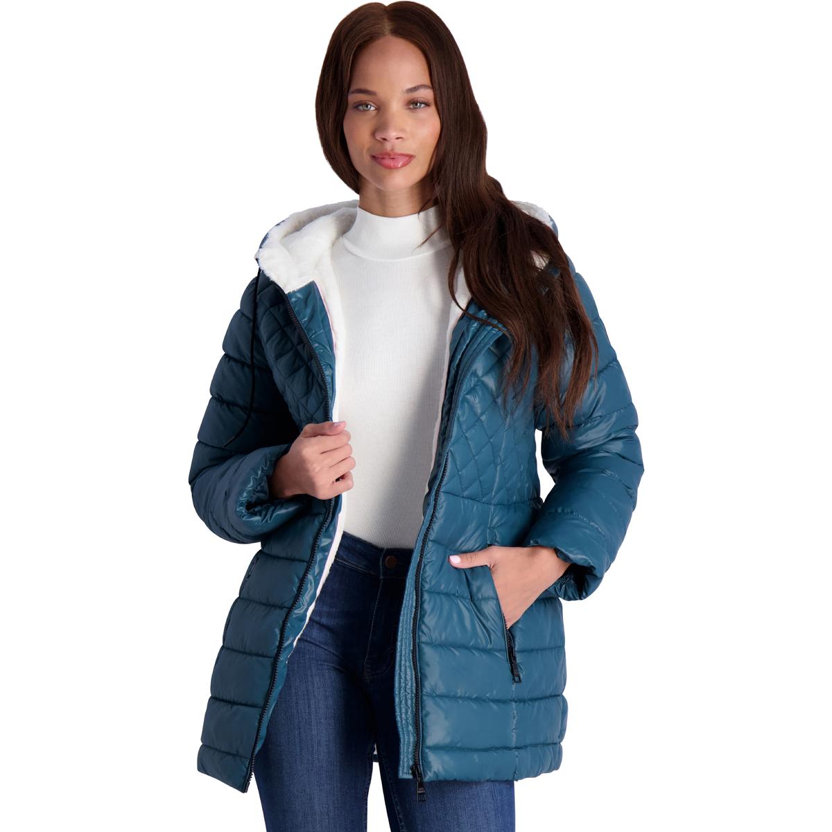  Steven Madden Women Winter Jacket - Packable Quilted