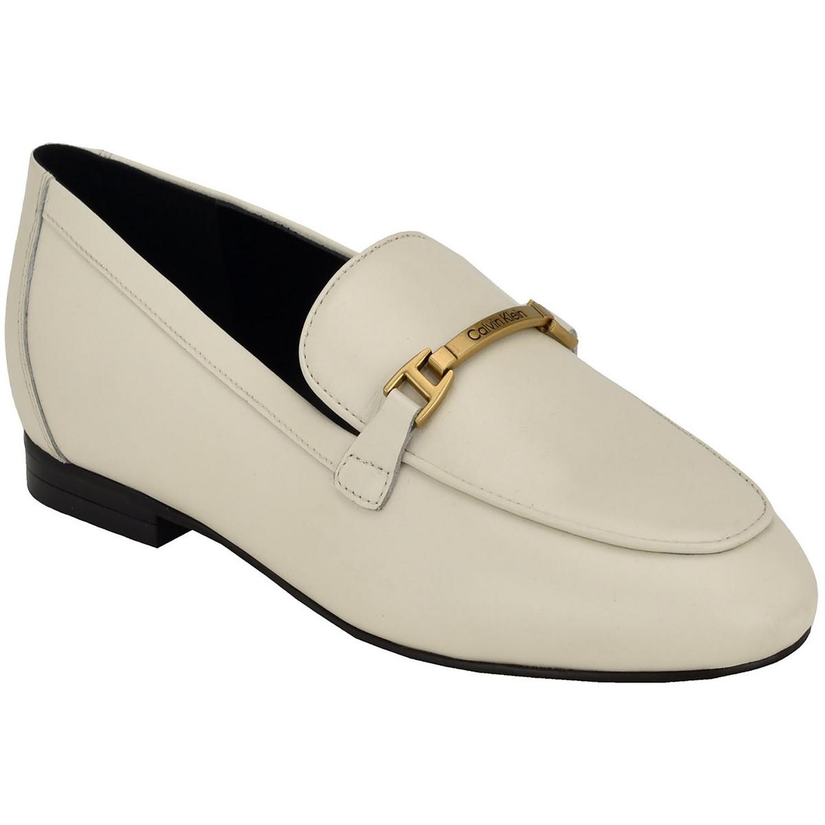 Женские модельные мокасины Calvin Klein из натуральной кожи Sommiya Bit BHFO 2140 4890₽