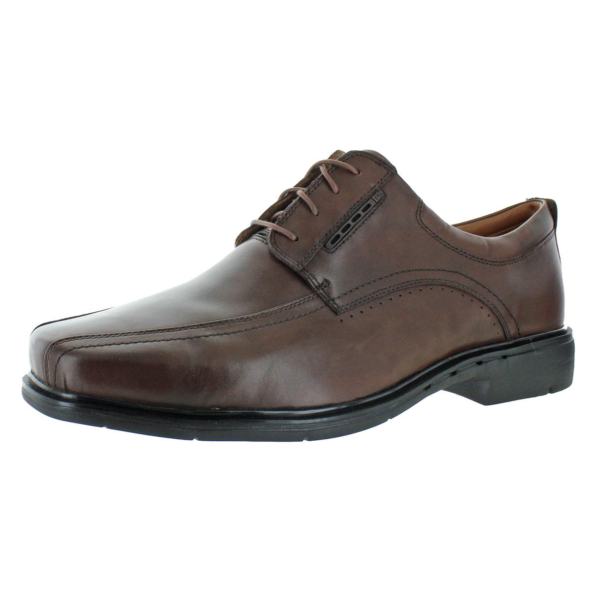 Мужские кожаные модельные туфли-оксфорды Clarks Mens Un.Kenneth