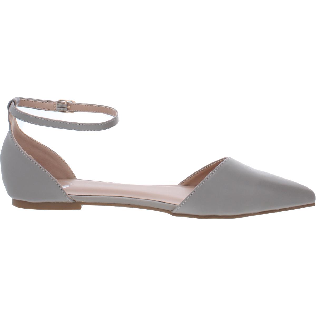 Journee Collection Womens Reba Padded Insole Pointed Toe Flats Shoes BHFO 6137 - Picture 19 of 26