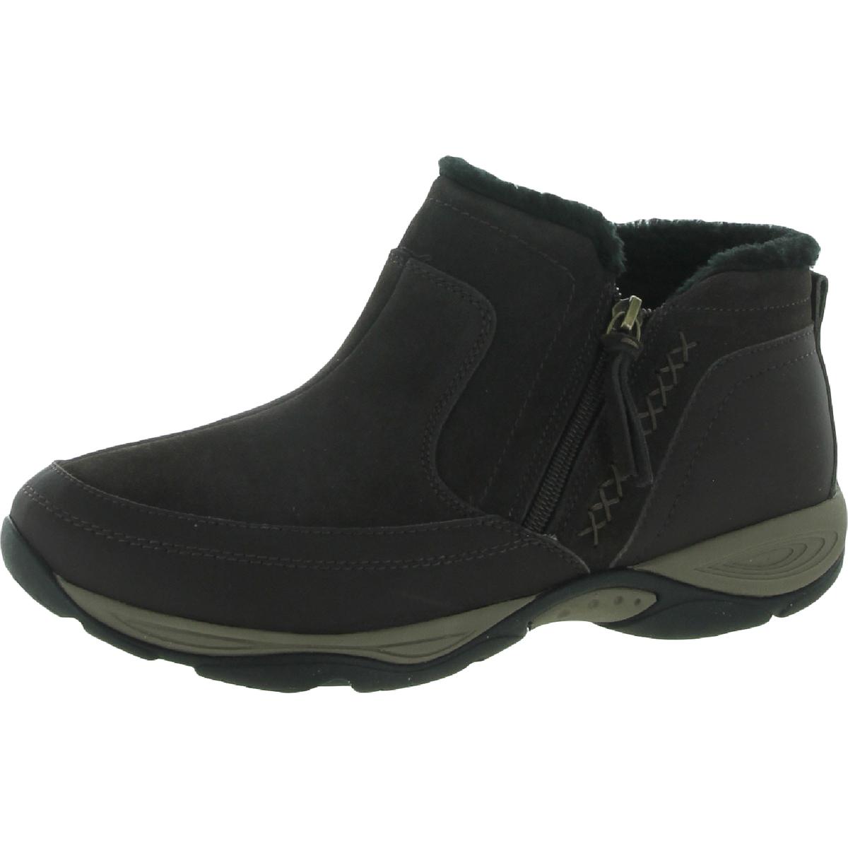 Easy Spirit Womens Epic Suede Ankle Cold Weather Ankle Boots Shoes BHFO ...