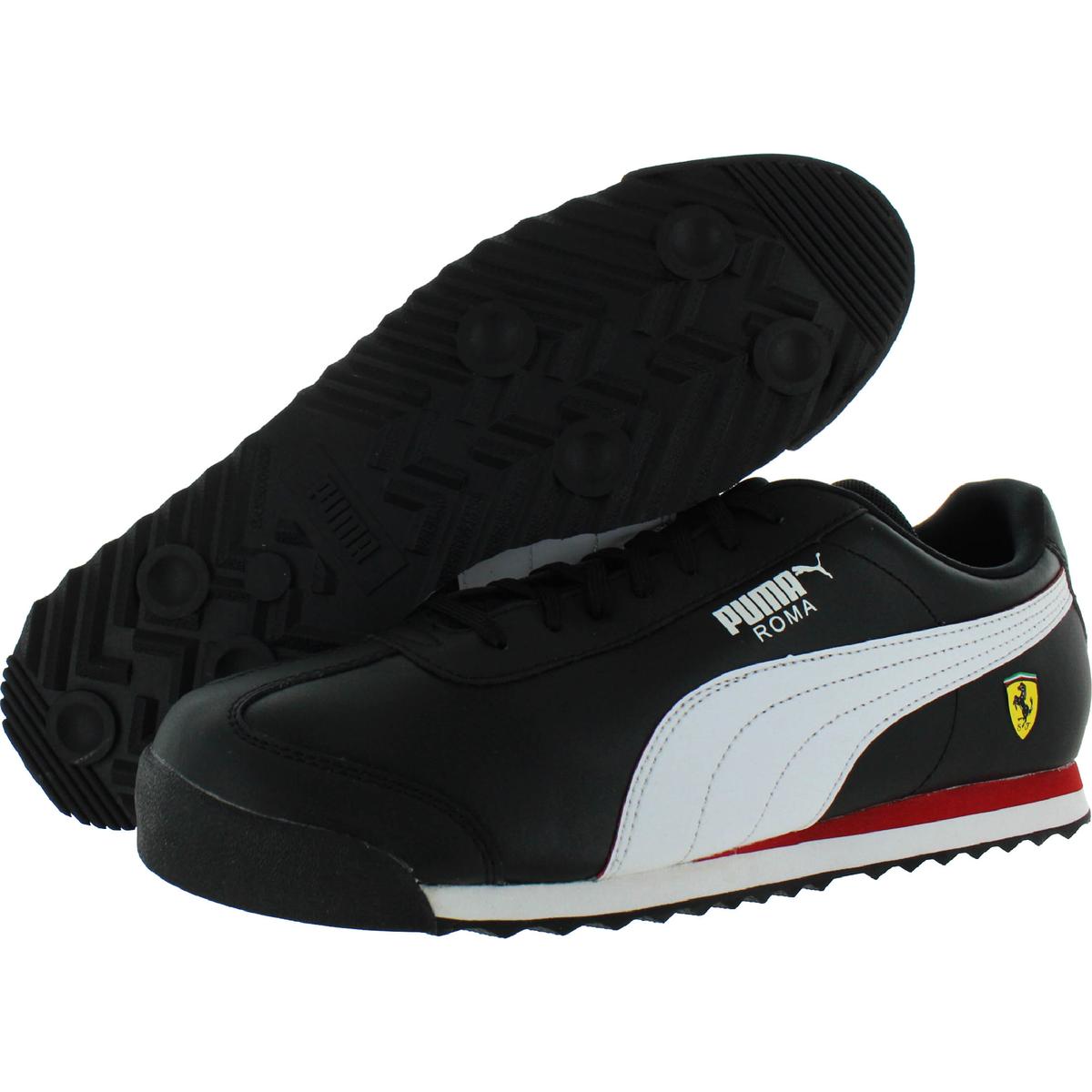 Puma Mens Roma Leather Logo Trainer Sneakers Shoes BHFO 0426 | eBay