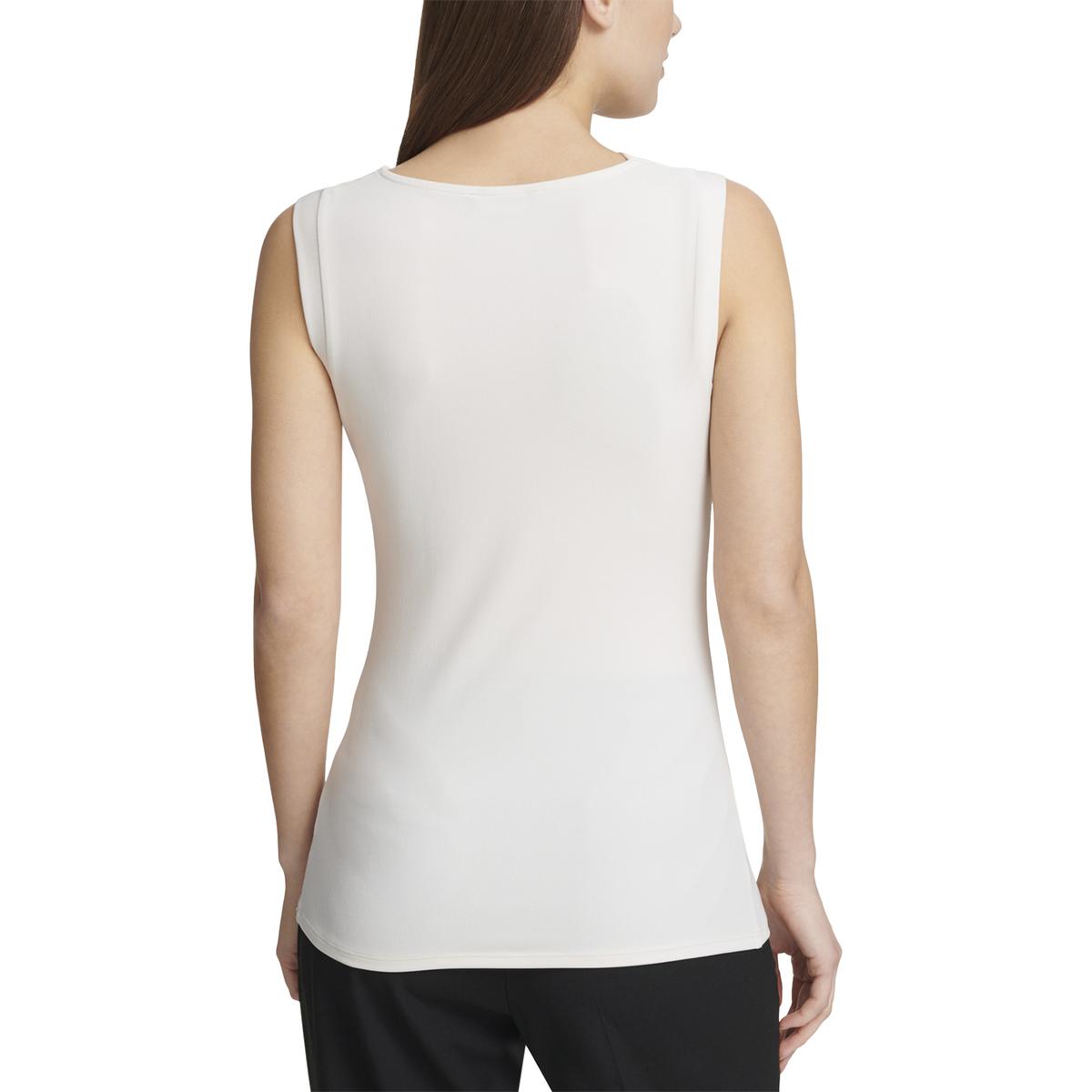 dkny sleeveless blouse