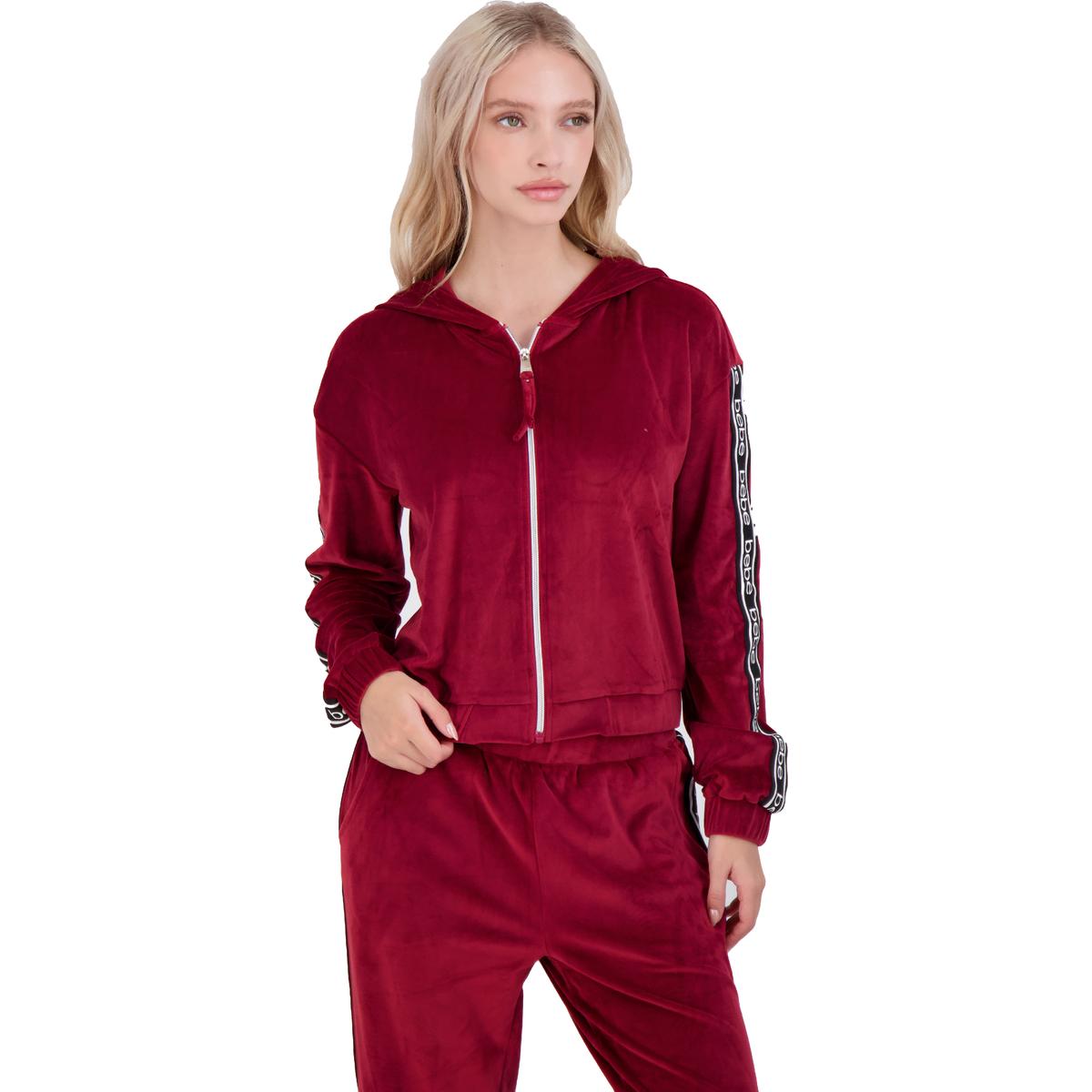 bebe velvet tracksuit