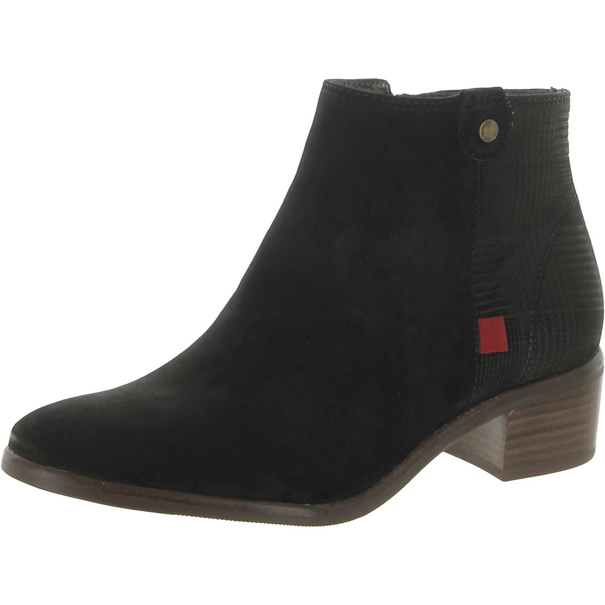 Женские ботильоны Marc Joseph Lenox черного цвета на каблуке 5 см (B,M) BHFO 0620