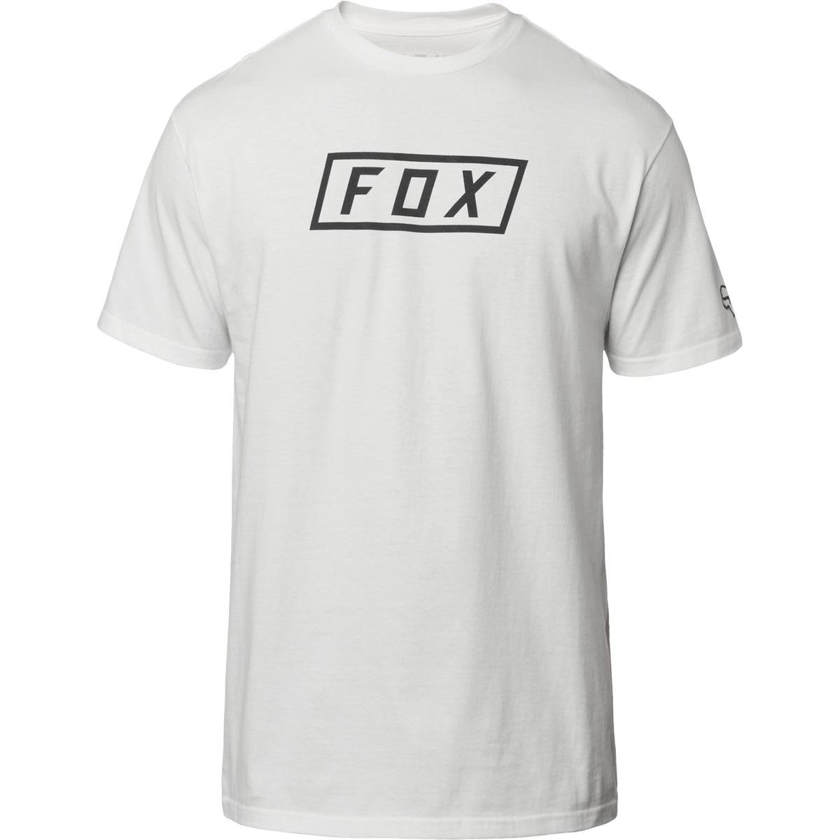 Fox Mens White Cotton Logo Tee T-Shirt 2XL BHFO 9279 | eBay