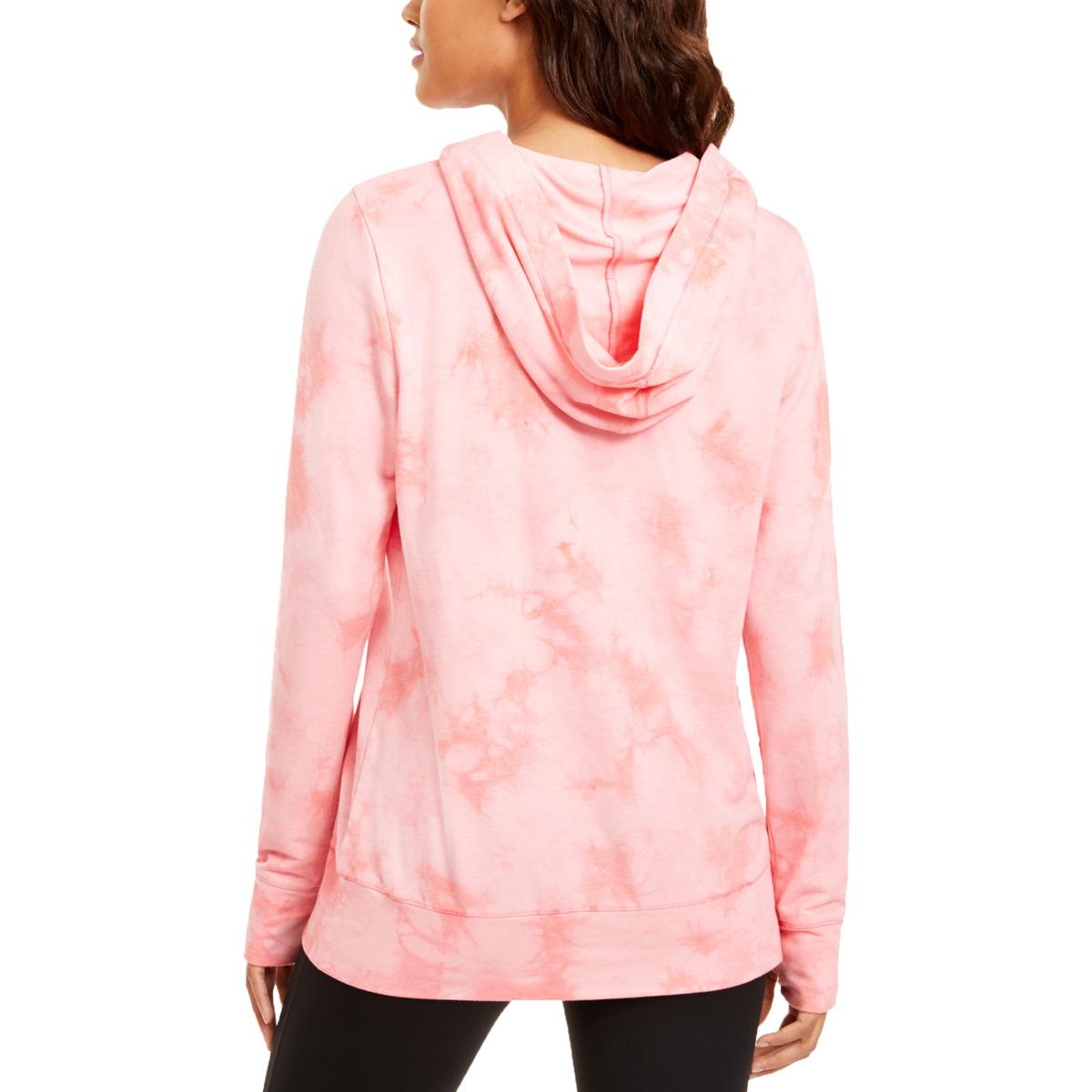 pink workout hoodie