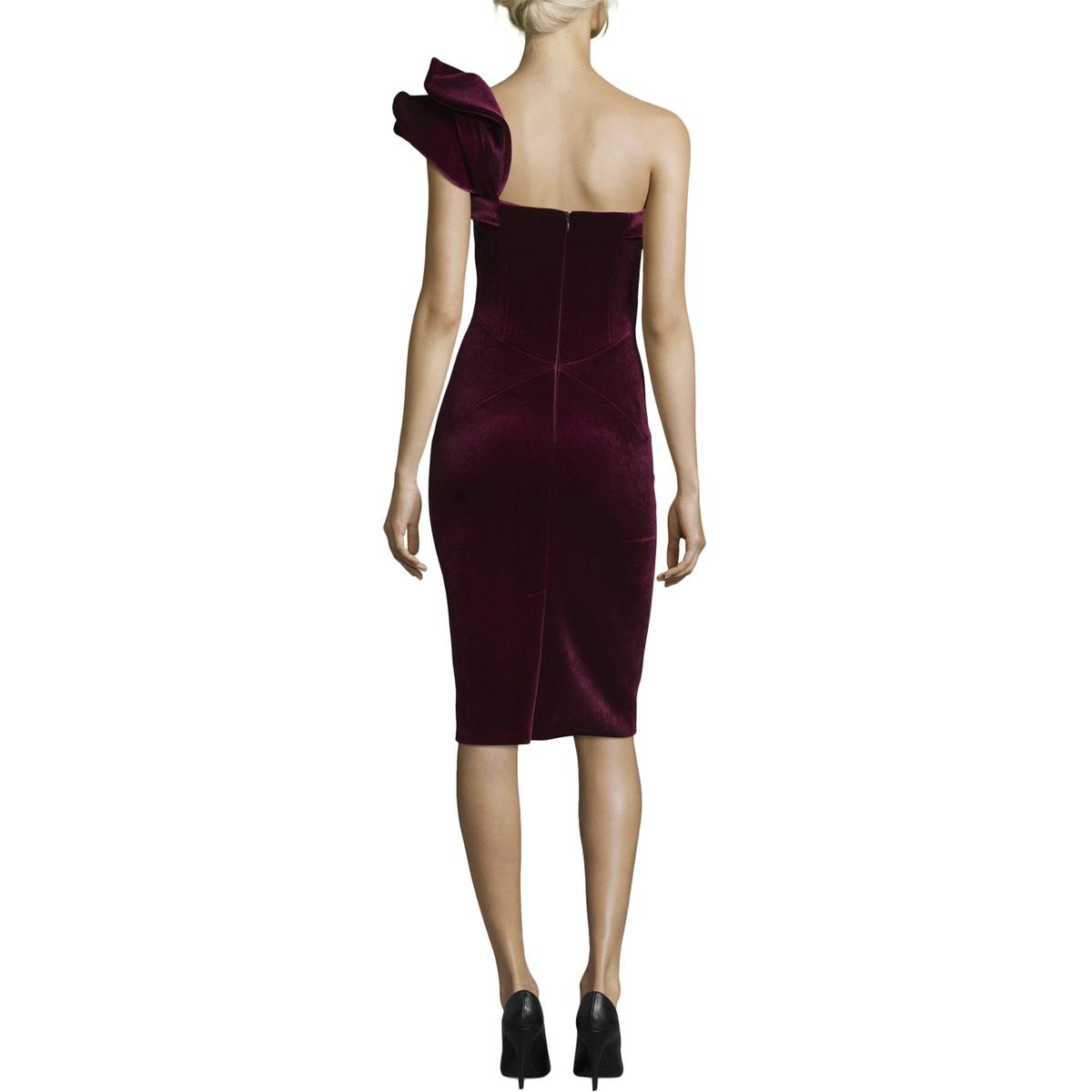 womens purple velvet dress