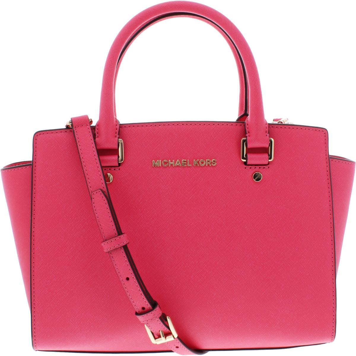 michael kors hot pink satchel